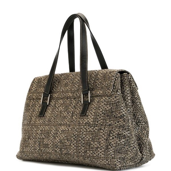 Authentic ❤️Fendi ❤️Monogram Zucca print tote - Picture 5 of 8